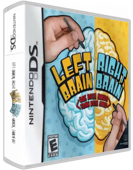 left brain, right brain - use both hands, train bo